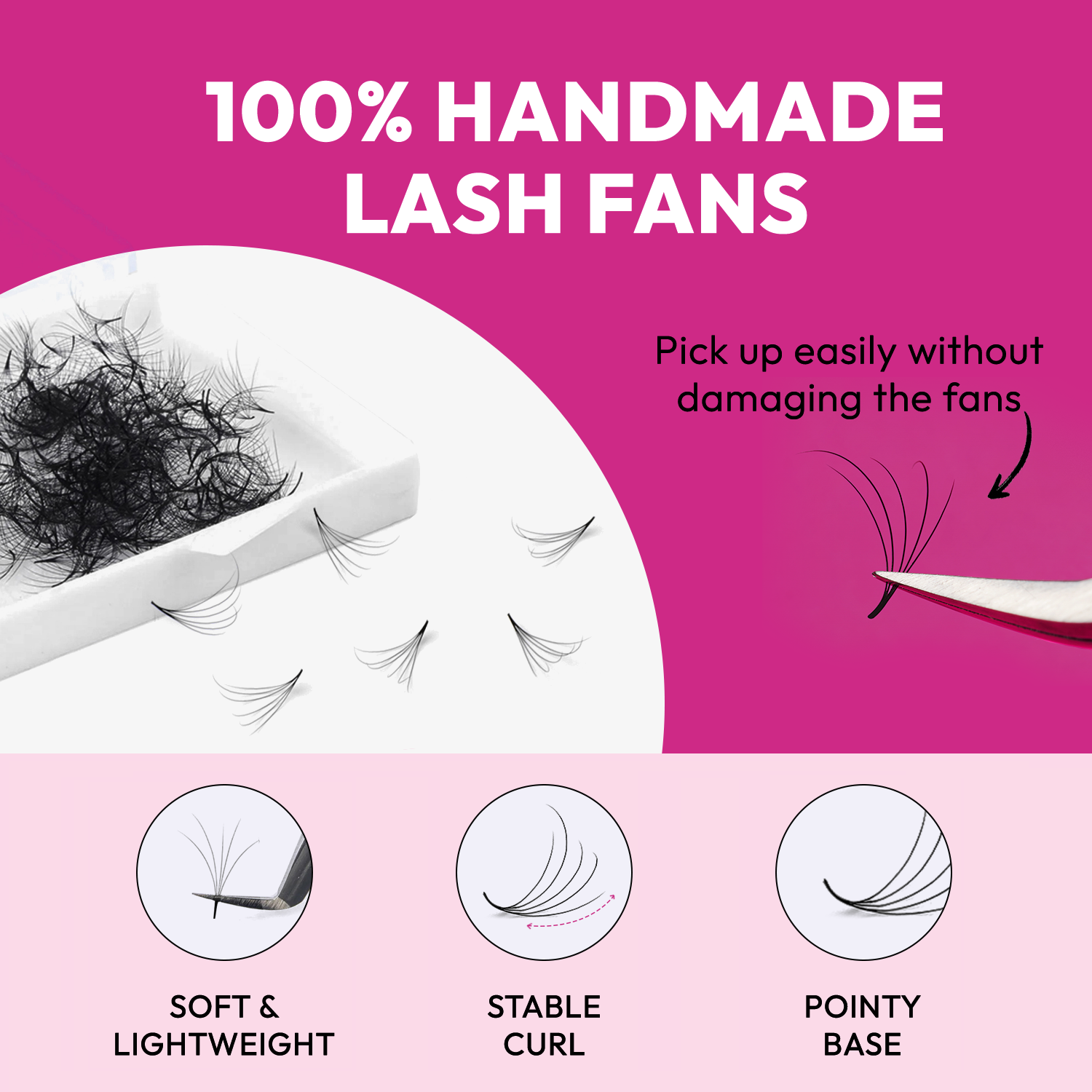 5d Fan Camellia Fans 5D 6D 8D 10D | .05 .07 | 500 fans | for WHOLESALE Pre-or ...