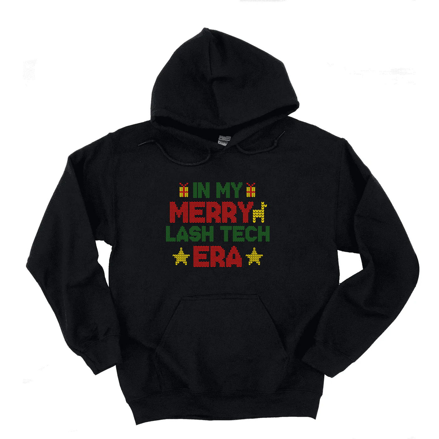 Lash Artist Hoodie, In My Merry Lash Tech Era, Gift for Lash Tech