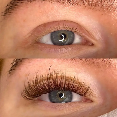 DARK BROWN Promade/Wispy Fans 3D - 9D | .07 | 500 fans | for WHOLESALE Pre-order