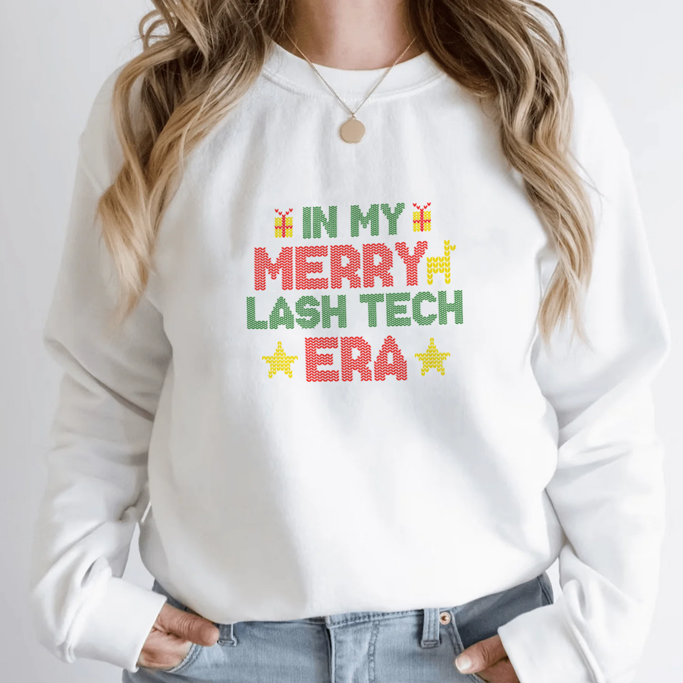 Lash Artist Sweatshirt, In My Merry, Gift for Lash tech