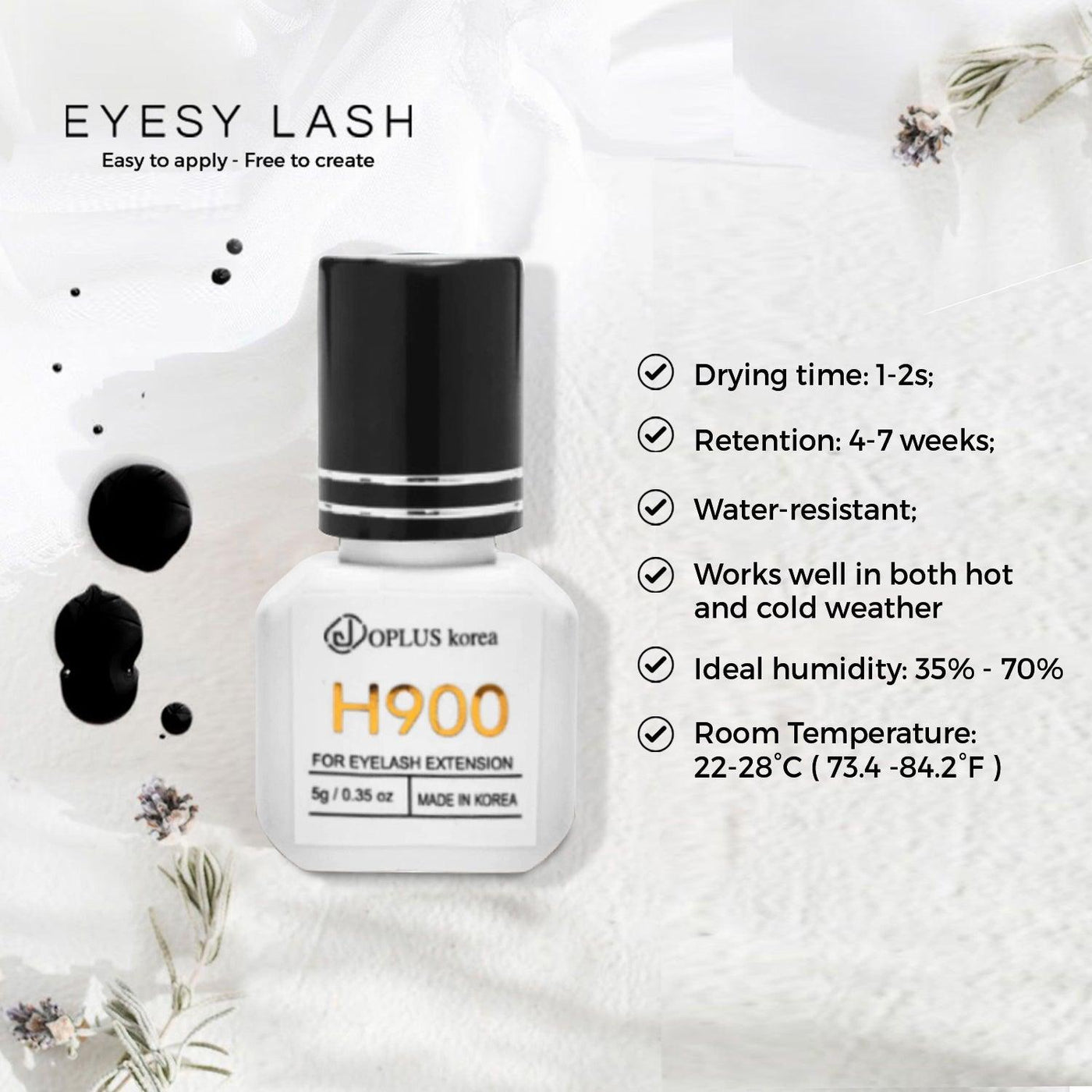 Black Glue H900 | for WHOLESALE Pre-order Only - Eyesy Lash